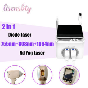 Mesin Perangkat Penghilang Bulu <span class=keywords><strong>2</strong></span> in 1 Multifungsi Diodo Pico Second Laser <span class=keywords><strong>3</strong></span> Panjang Gelombang 755 808 1064nm - Product Image 5