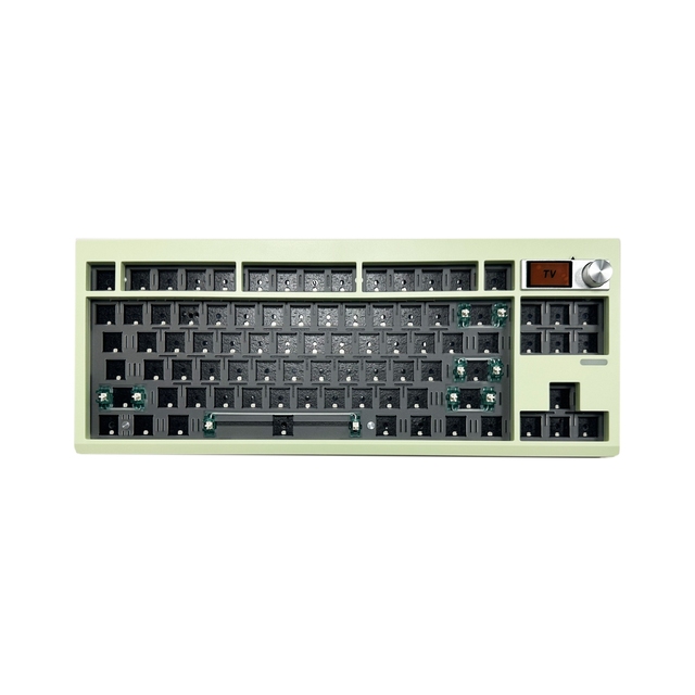 GMK87 Mechanical Keyboard KIT With Display Screen RGB Backlit Gasket Structure Gaming Hot Swap Keyboard for VIA Customized