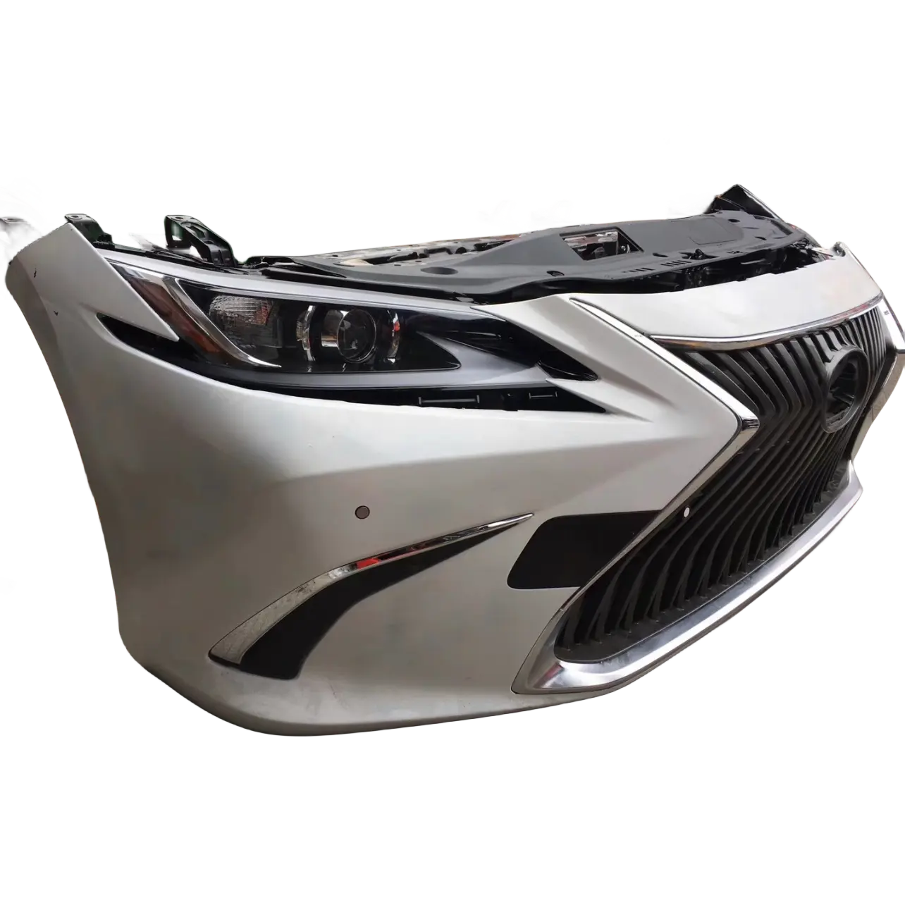 Bumper mobil depan mobil, suku cadang bodi suku cadang mobil untuk Lexus ES260 ES300 2018 rakitan wajah depan mobil