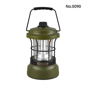 Lampe rétro, lanterne de camping, rechargeable, étanche, LED, couleur changeante, lumière portable pour l'extérieur - Product Image 5
