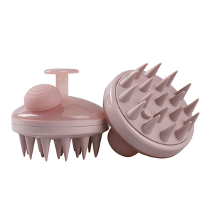 Silicone Scalp Massager Hair Massage <b>Shampoo</b> Brush Hair Serum Brush Applicator Brush Hair Care 2026 Head Scalp Massager - Product Image 1