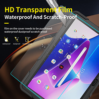 Étuis de tablette de qualité militaire testés contre les chutes pour Lenovo Tab M10 Plus Case Gen 3 10.6 2022 avec sangle de maintien et support rotatif à 360°