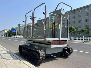 Plate-forme de cueillette hydraulique à essence la plus vendue <span class=keywords><strong>mini</strong></span> dumper à chenilles pour verger de fruits cueilleur de pommes verger d'orangers - Product Image 6