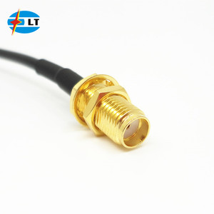 Usine Directe En Gros SMA Femelle à SMA Mâle à Angle Droit DE Câble équipé de RF <span class=keywords><strong>RG174</strong></span>/<span class=keywords><strong>U</strong></span> - Product Image 2