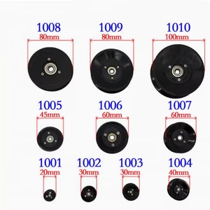 Pay-off Rack Wire Guide Pulley,tension Gun Ceramic Pulley,combined <b>Plastic</b> and Ceramic OEM <b>Plastic</b> <b>Wheels</b> Black <b>Plastic</b> Y Tires - Product Image 4