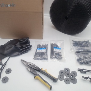 Filet de protection pour panneaux solaires photovoltaïques sur toiture, filet d'isolation <span class=keywords><strong>anti</strong></span>-nuisibles pour station PV, ventilé et perméable à la lumière, solutions sur mesure prises en charge - Product Image 2