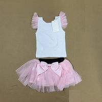 Vêtements d'été neufs en coton pour filles et garçons, style streetwear pour enfants, vente en gros d'usine