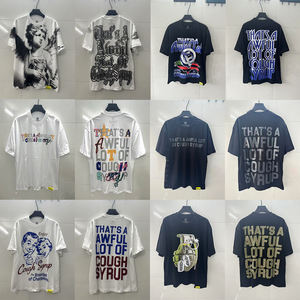 ALOCS Sciroppo per la tosse t-shirt da uomo di alta qualità in cotone 100% classico bianco a manica corta con scansione riflettente per uomo - Product Image 2