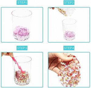 Hot Sale Educational DIY Toy Crystal clear Slime <b>Kit</b> with Colored <b>Clay</b> and Plastic for Kids - Product Image 6