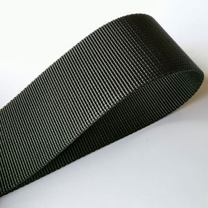 High Quality Heavy Duty Polyester <b>Webbing</b> Tape 1" 2" <b>Webbing</b> Pit Pattern Strap Black Bag Strap Belts for Belts - Product Image 6