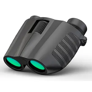 Suncore binóculos compacto, visão noturna, alta potência, 10x25, para adultos, crianças, binocular, para observação de pássaros, esportes ao ar livre