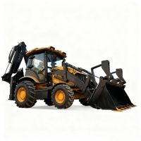 Chine petite chargeuse-pelleteuse abordable TLB Construction moteur diesel à coupleur rapide industriel