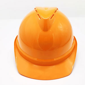 หมวกนิรภัยสำหรับการทำงานกีฬา,หมวกกันน็อกแบบแข็งทำจากพลาสติกสีขาวมาตรฐานอเมริกันมีรูที่ครอบหูป้องกันศีรษะ - Product Image 4