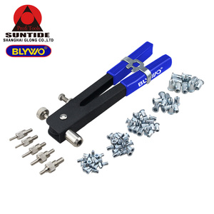 Rivetto manuale double willow nail home core pulling gun artefatto per afferrare le unghie in acciaio inossidabile di grado industriale - Product Image 1