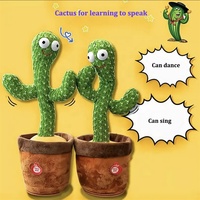 Cactus dansant en peluche, vente en gros, jouet en peluche non rembourré, vente en gros, best-seller 2023