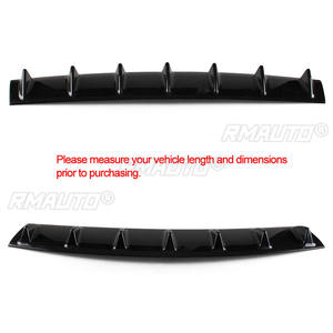 Protector de Parachoques Trasero Inferior de 7 Aletas ABS para Automóvil, Difusor de Labio, Alerón para Benz, BMW, Audi, VW, Golf, Chevy, Hyundai - Product Image 6