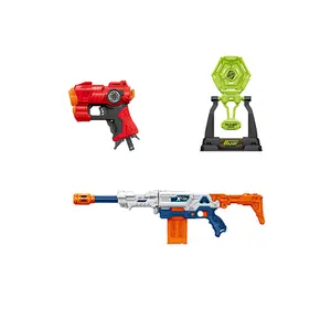 China Speelgoed Leverancier Kids Outdoor Shooting Game Safe Foam Electric Dart Gun Zachte Kogel