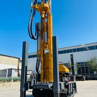 Foreuse compacte pour puits d'eau de 180 m avec diamètre de forage de 140-254 mm et moteur de 55 kW
