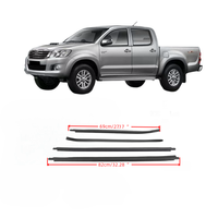 Pour Toyota-HILUX 2005-2015 Kit de coupe-froid de moulage de ceinture de porte avant arrière nouveau 68161-0K010 68162-0K010 68163-0K010 68164-0K010
