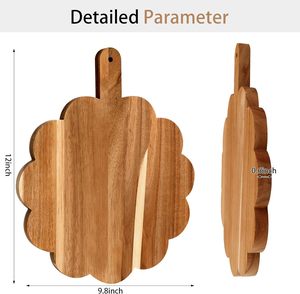 Planches en bois d'acacia, planches à découper en bois <span class=keywords><strong>pour</strong></span> le pain, la viande, les fruits, les fromages, fournitures de boucher - Product Image 4