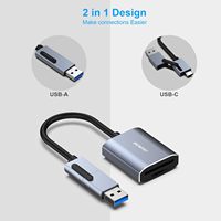 Lecteur de carte mémoire SD universel BENFEI USB Type-C/Type-A vers lecteur de carte SD TF