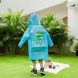 Imperméable pour enfants pour garçons et filles Nouveau style Maternelle et école primaire Cape de <span class=keywords><strong>pluie</strong></span> pour bébé Cape de <span class=keywords><strong>pluie</strong></span> pour enfants de style cape - Product Image 3