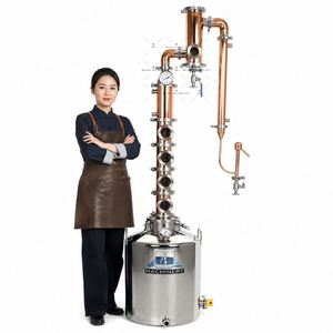 Máquina de Destilación de Ginebra Ace de 50L, Equipo de Destilación de Aguardiente para Licores - Product Image 4
