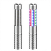 Bâton lumineux LED rechargeable et réutilisable en métal et acrylique, stroboscope RGB, étincelleur électronique, logo personnalisé, pour discothèque, service VIP, fête