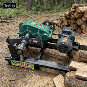 Hacheuse <span class=keywords><strong>à</strong></span> <span class=keywords><strong>bois</strong></span> électrique intelligente, briseur de bûches robuste avec certification CE pour la ferme, le bricolage et la gestion des <span class=keywords><strong>bois</strong></span> - Product Image 1