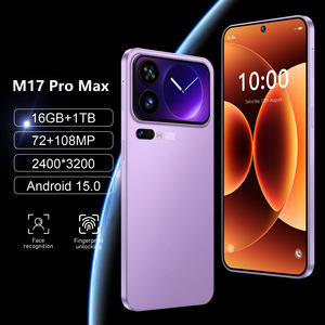M17 Pro Max 7800mAh 5G Smartphone Android 15 Dual SIM Ponsel Seluler Pasokan Pabrik - Product Image 3