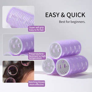 LMLTOP 3 piezas Rizadores de Pelo de Cinta Mágica Autoadherentes de <span class=keywords><strong>Velcro</strong></span> para Volumen Sin Calor Peinado Nocturno Herramientas de Pelo Reutilizables LLT12 - Product Image 3