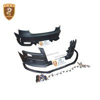 Kit carrosserie pare-chocs avant et arrière pour Audi A5 2 portes 4 portes, années 2009-2013, style R-wen, avec pare-chocs arrière, jupes latérales, lèvre avant et éclairage LED