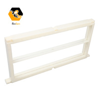 Cadre en plastique réutilisable pour abeilles, accessoire peu profond pour apiculteur, vente en gros, 50 m