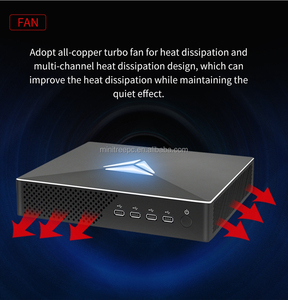Juego Mini PC Intel Core I9 10900F I7 10700F I5 10400F I3 10100F GTX1050 TI 4G 2xDDR4 M.2 NVMe SSD Win11 DVI HD2.0 Mini PC para juegos - Product Image 5