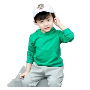 Stock listo para enviar algodón Color sólido <span class=keywords><strong>Sudadera</strong></span> con capucha para niños ropa de bebé niños sudaderas con capucha sudaderas - Product Image 2