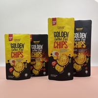 Bolsas de 100g y 200g para Chips de Huevo Salado, Sellado Térmico, Tipo Stand-Up, Snacks, Alimento para Mascotas, Tamaño Personalizado, Impresión Completa, Grado Alimenticio, Pequeños Pedidos