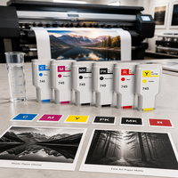 Encre pigmentée Inklab HP745 6 couleurs à base d'eau pour HP DesignJet Z2600/Z5600 300ML/flacon