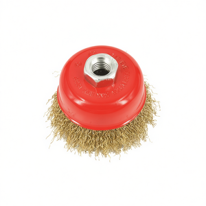 Brosse métallique en fil de fer TTAKE M14 abrasive pour le polissage des métaux - Product Image 2