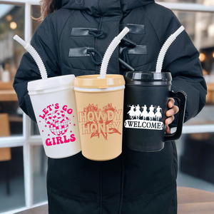Taza <span class=keywords><strong>Mega</strong></span> Trucker Personalizada de 22 <span class=keywords><strong>oz</strong></span>, con Asas y Función Plegable, Ligera y Duradera, Puede Usarse como Regalo Navideño - Product Image 3