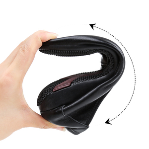 <span class=keywords><strong>Scarpe</strong></span> da Lavoro Professionali da <span class=keywords><strong>Donna</strong></span> in Pelle Nera, Suola Morbida, Traspiranti, Slip-On, in Pelle Bovina di Prima Qualità, Taglie Grandi 41-43 per L'Estate - Product Image 6