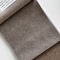 Tissu en polyester chenille haute densité teint en fil, doux, résistant à la décoloration, respirant, pour fauteuils et canapés de maison et de restaurant, vente en gros