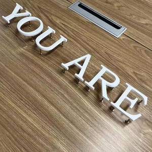 Tùy chỉnh 3D chữ Acrylic, phông chữ 3D ngoài trời, phông chữ tường nền tùy chỉnh - Product Image 2