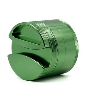 Meuleuse à fumée en métal 4 parties 75mm Logo personnalisé Meuleuse haute capacité Accessoires pour fumeurs 4407 - Product Image 1