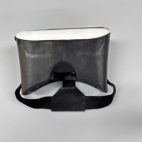 Casque VR mobile compact, lunettes de réalité virtuelle 3D avec manette, visionnement réaliste pour jeux, films, soirées, maison, extérieur