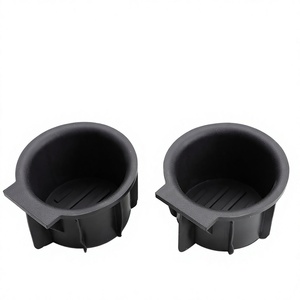 Porte-gobelet avant pour Ford F150 9L3Z-1513562-CB, porte-boissons en TPE, montage sur tableau de bord - Product Image 4
