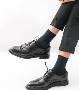 उच्च गुणवत्ता वाले पर्यावरण अनुकूल आकस्मिक ठोस रंग नरम वयस्क पोशाक कपास चालक दल कार्बनिक बांस फाइबर मोजे पुरुषों बांस मोजे कस्टम - Product Image 6