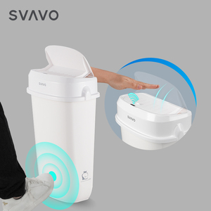 SVAVO 12L lady pannolino cestino sanitario cestino per rifiuti a parete sensore automatico bidone della spazzatura cestino femminile pattumiera a batteria - Product Image 4