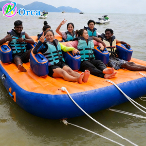 Kommerzielles aufblasbares 5-Personen-Wasser-Schleppboot, aufblasbares Schleppboot, aufblasbares UFO-Sofa für Wassersport - Product Image 4