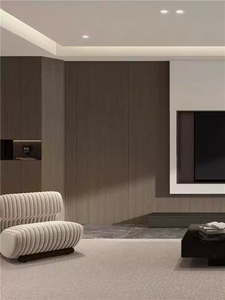 Panneau de placage de fibre de bois de charbon de bois de bambou de <span class=keywords><strong>d</strong></span>écoration classique moderne 5mm 8mm panneau mural imperméable revêtement de grain de bois pour l'<span class=keywords><strong>intérieur</strong></span> - Product Image 5