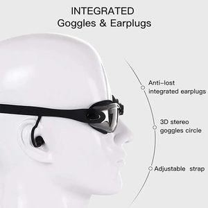 <span class=keywords><strong>Occhialini</strong></span> da <span class=keywords><strong>nuoto</strong></span> da corsa professionali per adulti giovani uomini donne in Silicone protezione UV impermeabile Anti-appannamento con lenti per PC - Product Image 6